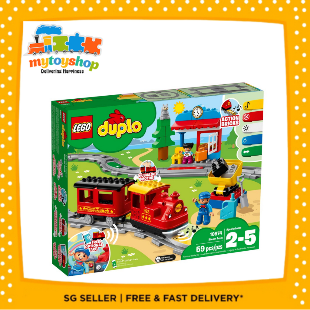 LEGO 10874 DUPLO Steam Train Shopee Singapore