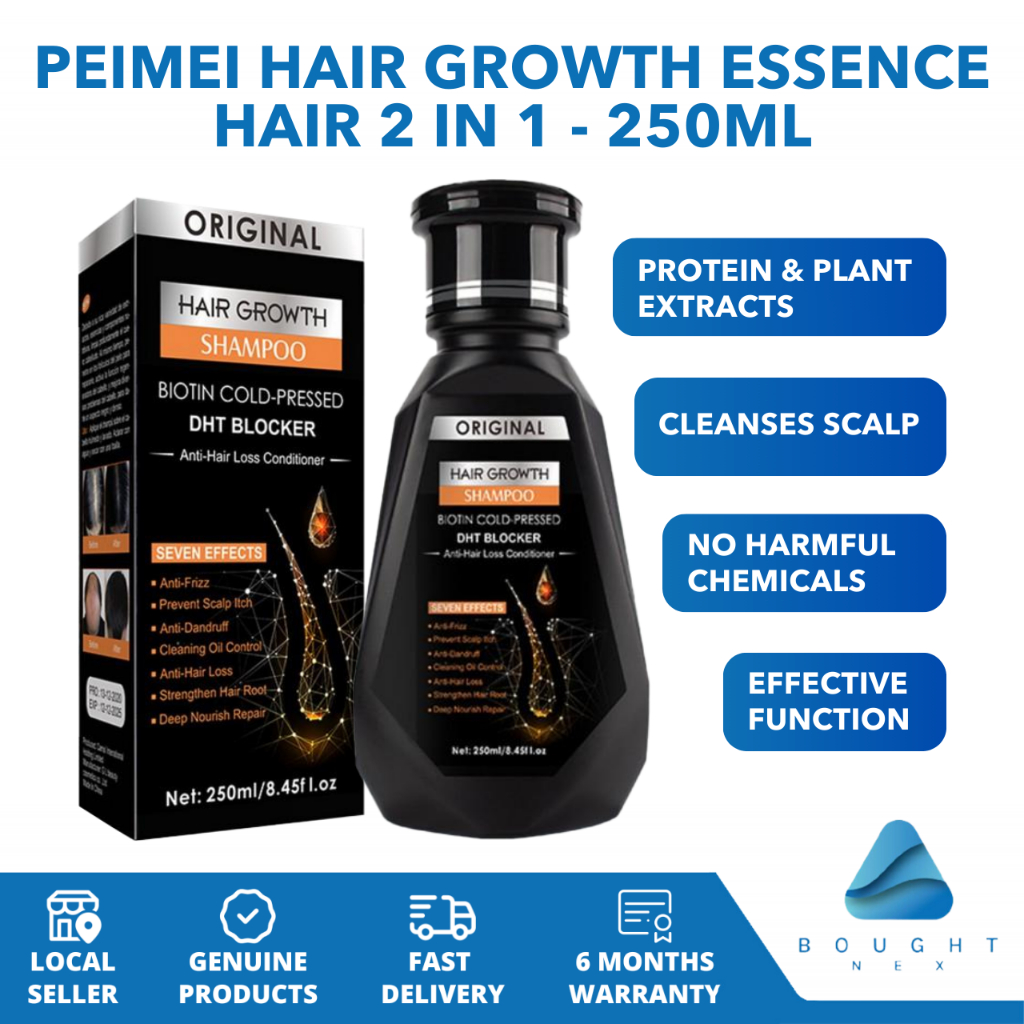 PEIMEI Hair Growth Essence Hair 2 in 1 Shampoo & Conditioner Anti-Hair ...