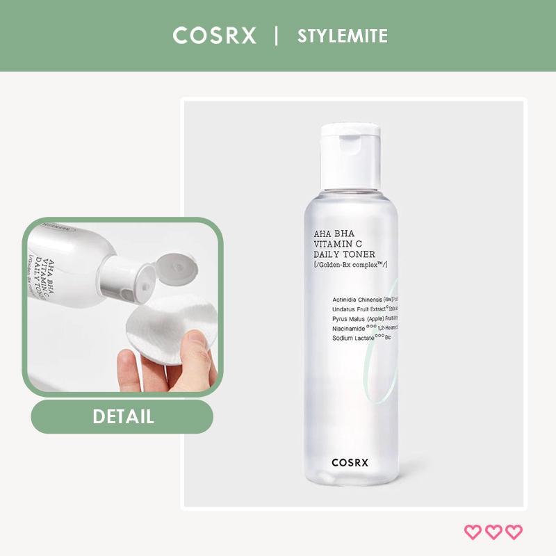 [STYLEMITE OFFICIAL] COSRX Refresh AHA BHA Vitamin C Daily Toner ...