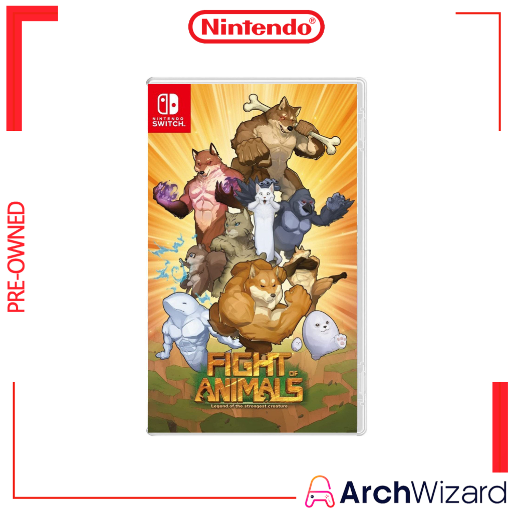 Fight Of Animals Fighting Action Sport Game 🍭 Nintendo Switch