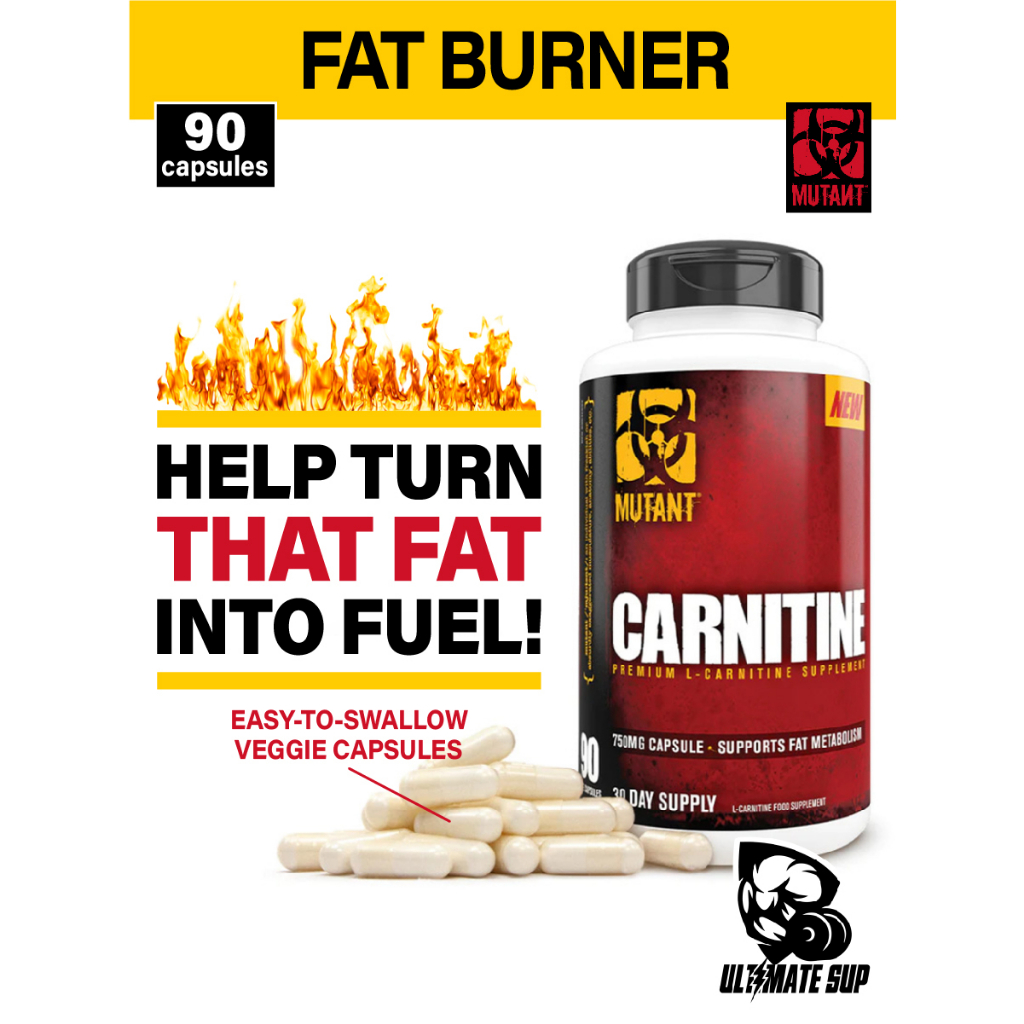 Mutant CARNITINE, Fat Burner, Dietary supplement, L Carnitine