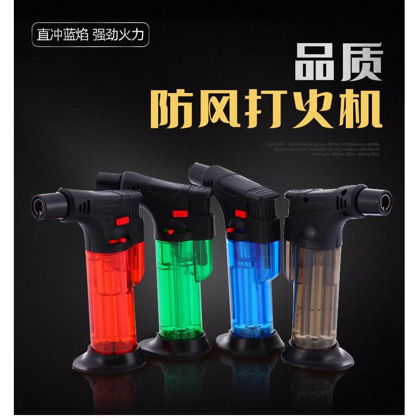 [Ready Stock] Wind Proof Jet Adjustable Refillable Lockable Lighter ...