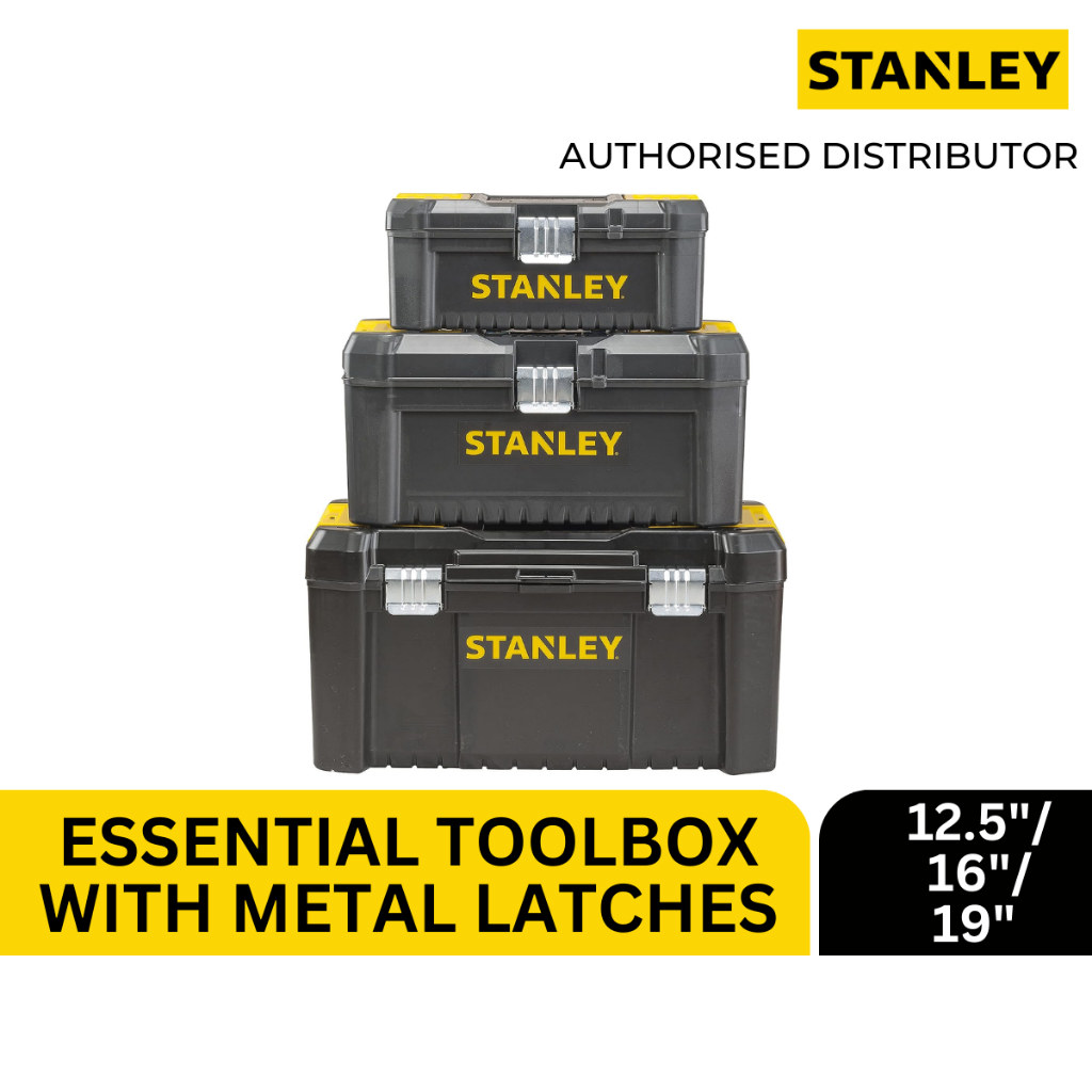 Stanley Essential Tool Box with Metal Latch 12.5