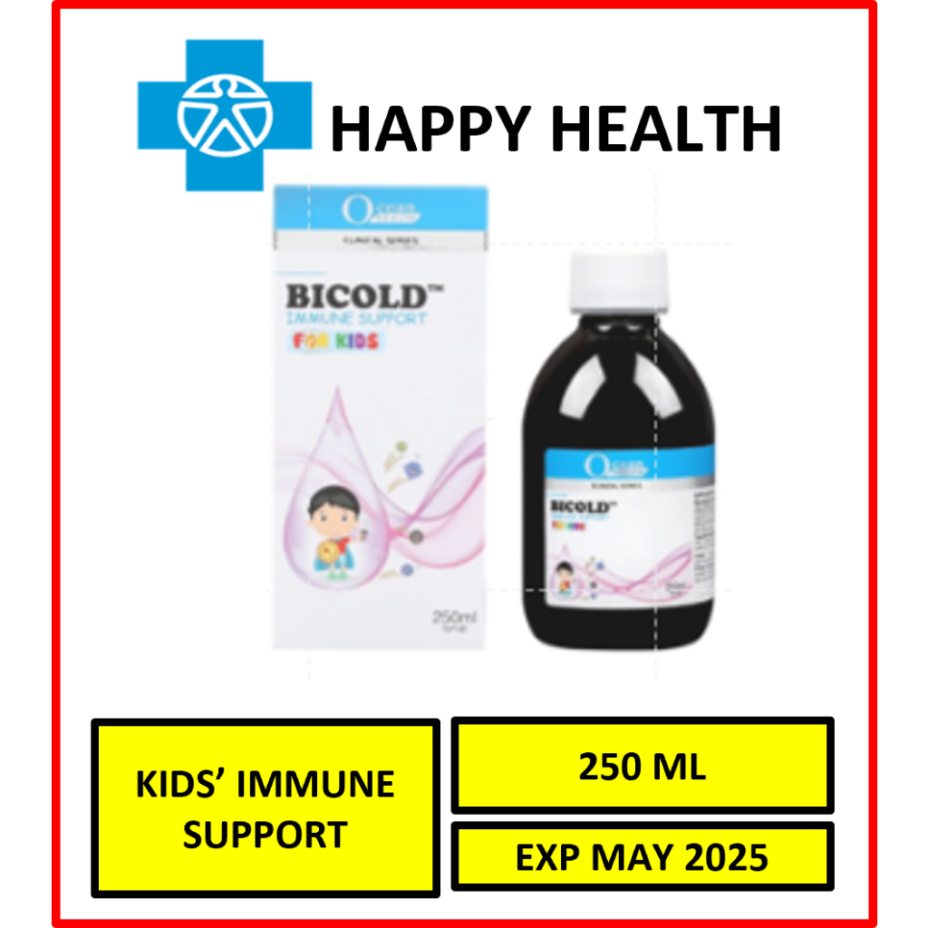 Ocean Health Bicold Immune Support for Kids 250ml (Exp MAY 2025 ...