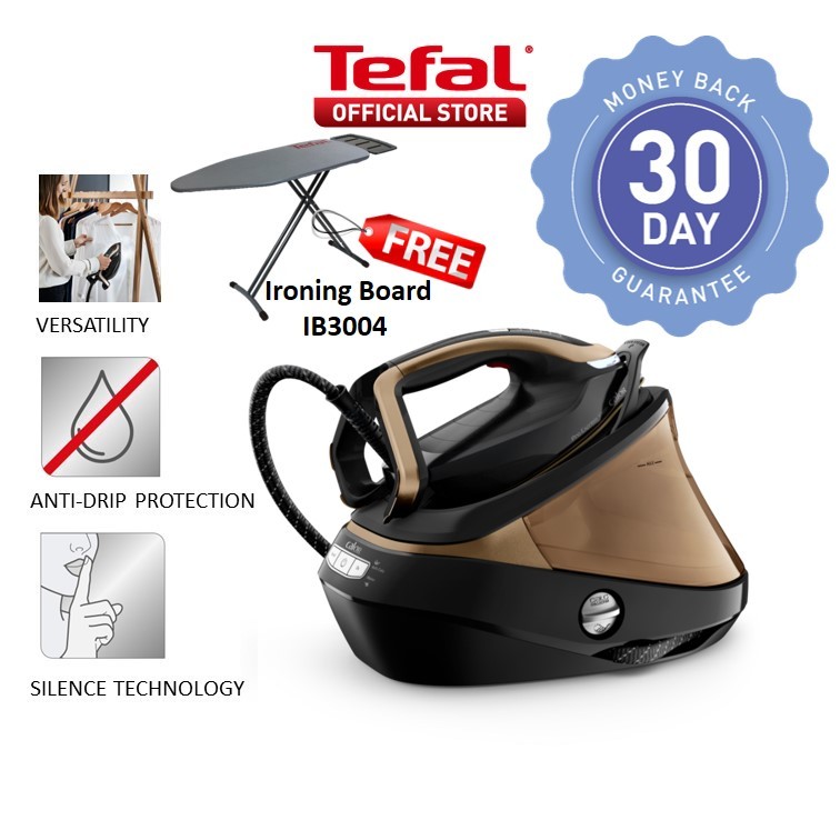 Tefal Pro Express Vision Steam Generator with Ironing Board GV9820