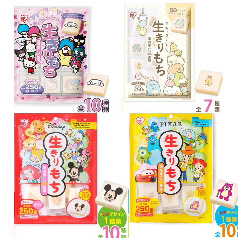 Japanese Rice Cake 250g Sanrio Disney Corner Bio Kids Rice Cake ...
