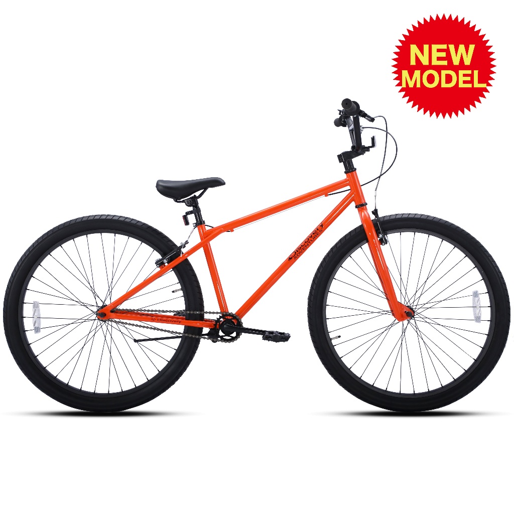 Discovery Adventures BMX Bikes Urban Fat Bikes Freestyle 27.5 inch center kickstand frame V brake Bicycle Shopee Singapore
