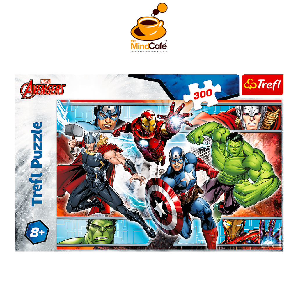 Trefl Puzzle 3in1 Marvel Avengers – 3 Puzzle Da 80 Pezzi Per Bambini Dai 5 Anni – Confezione Regalo Con Supereroi