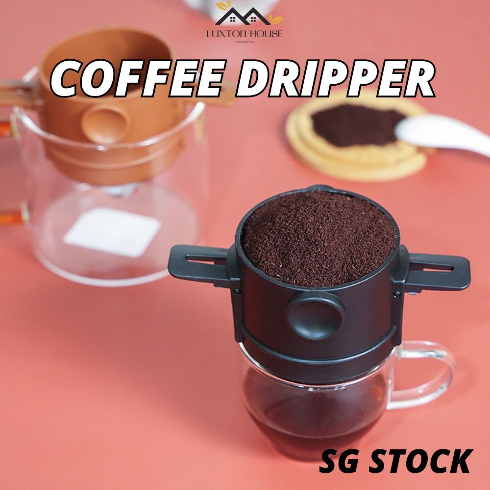{SG} Coffee Dripper Filter Stainless Steel Coffee Filter Bottom Pour