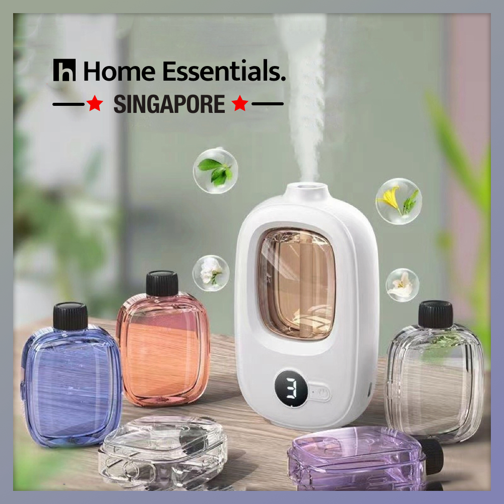 [SG] Automatic Room Air Freshener Rechargeable Air Fragrance Wall Mount Aroma Diffuser