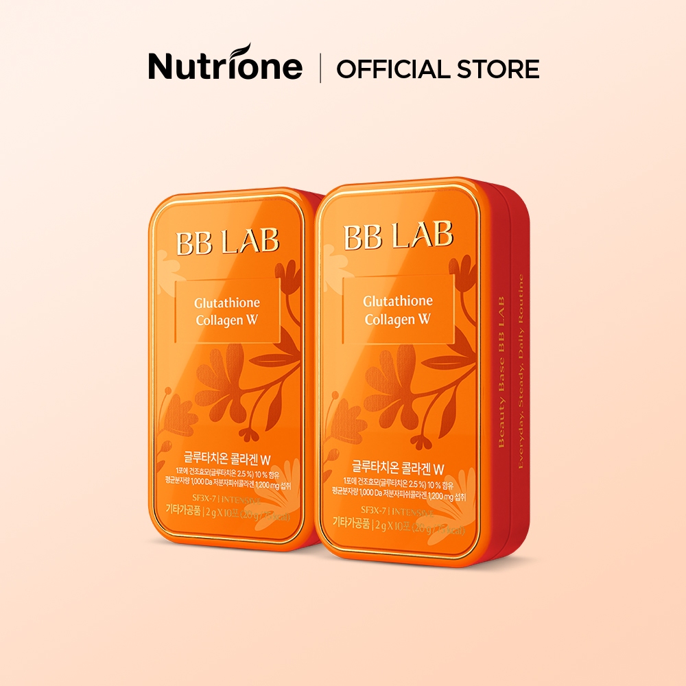 NUTRIONE BB LAB Intensive Glutathione Collagen W Mini 10 sticks (Tin case) 