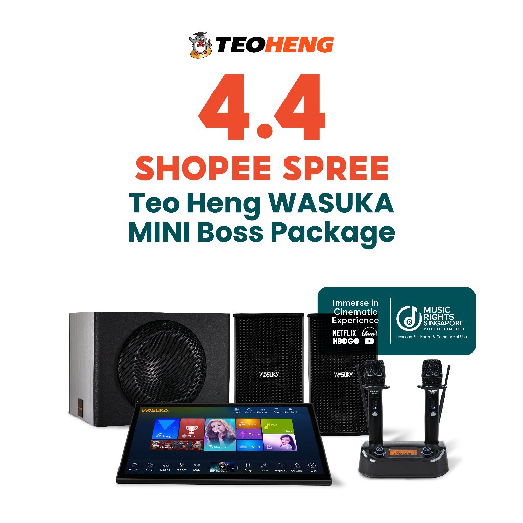 [SG] Teo Heng WASUKA Mini Boss Home Karaoke Package | Shopee Singapore