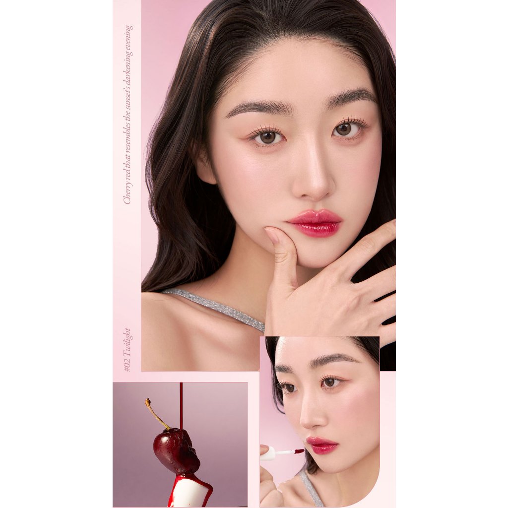 Lip Tint 10 Colors DAILY CHIPS Haru Water Tint Water-Based
