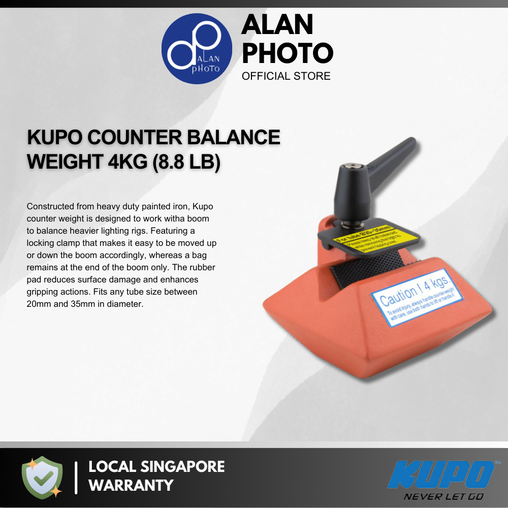 Kupo KCW-04 Counter Balance Weight 4Kg (8.8 Lb