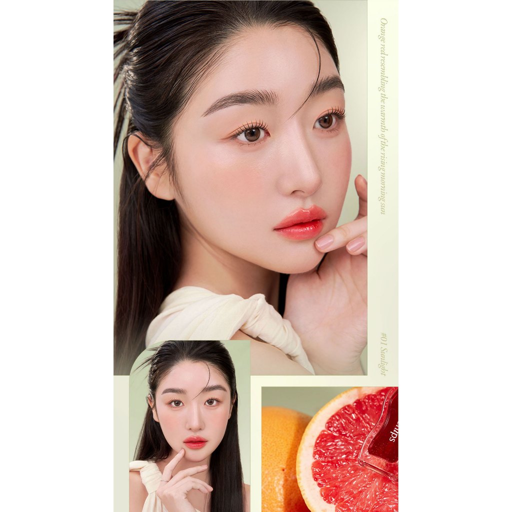 Lip Tint 10 Colors DAILY CHIPS Haru Water Tint Water-Based
