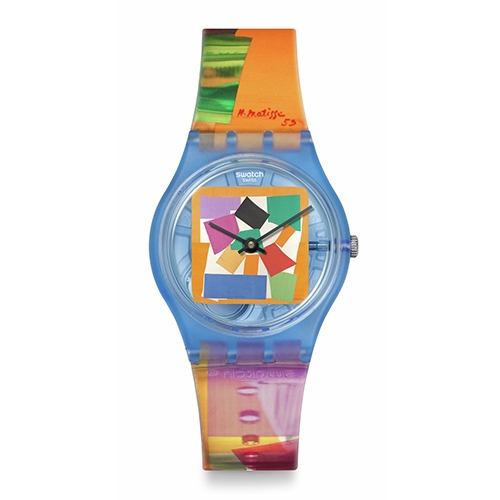 SWATCH MATISSE S SNAIL Quartz Transparent GENT BIOSOURCED