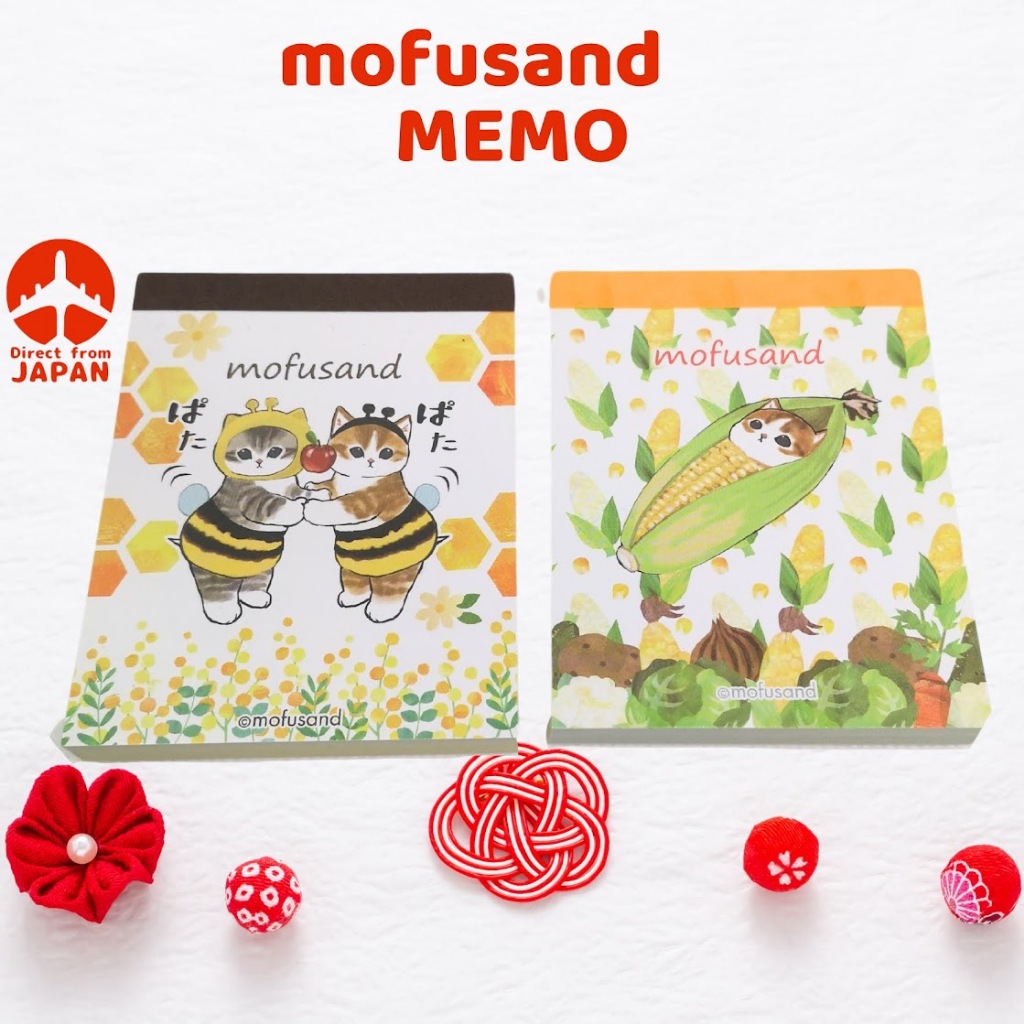 mofusand mofusand mini notepad 【Direct from Japan】 | Shopee Singapore