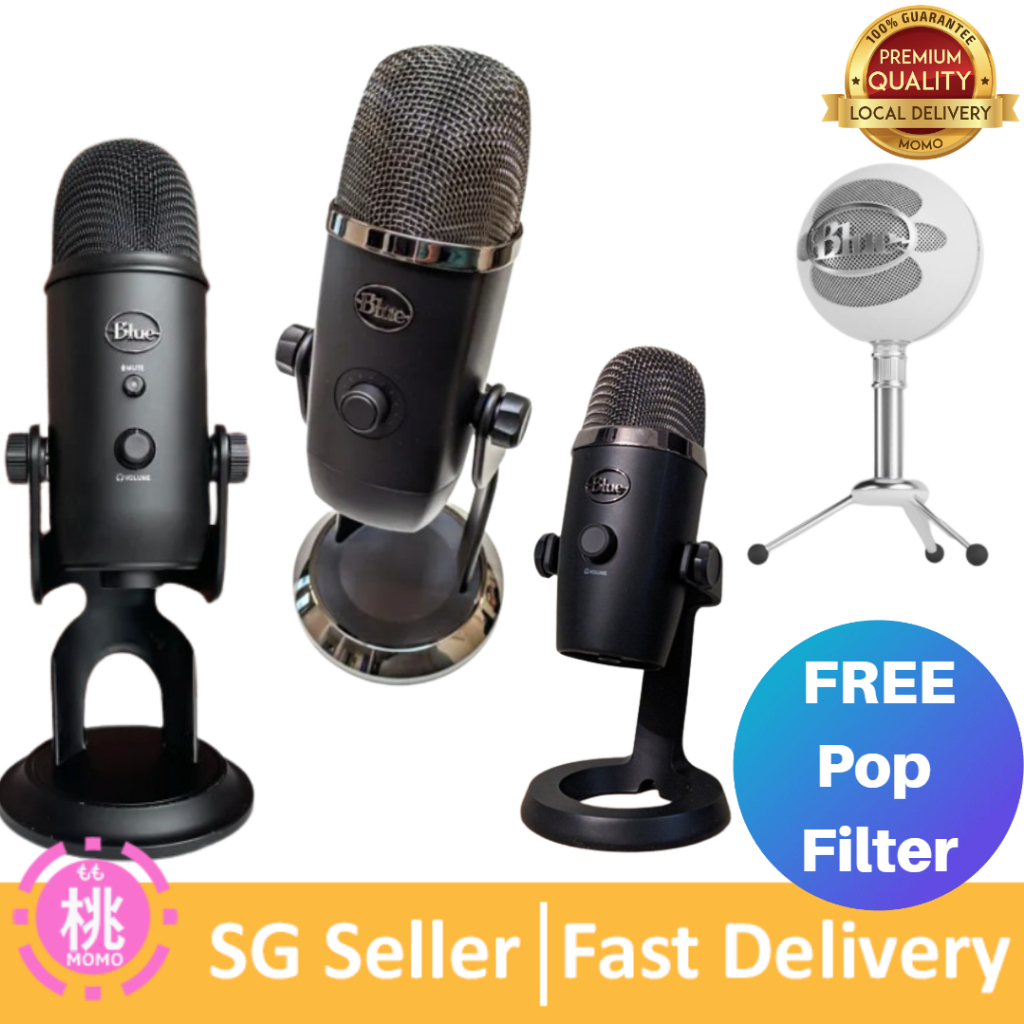 Blue Microphone Blue Yeti X / Blue Yeti / Yeti Nano / Snowball ...