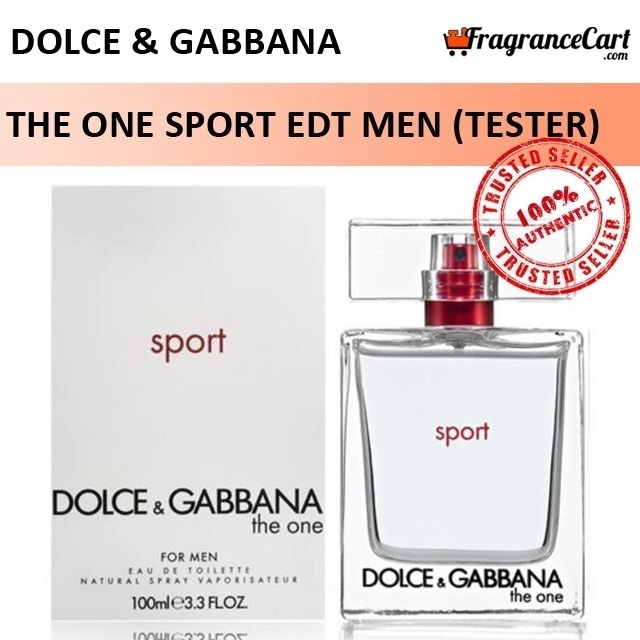 D G The One Sport EDT for Men 50ml Brand New 100 Authentic Perfume FragranceCart Dolce Gabbana DG Eau de Toilette Shopee Singapore