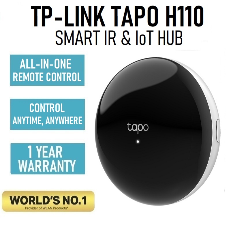 TP-Link Tapo H110 All-in-One Infrared Remote Control IR and IoT Smart ...