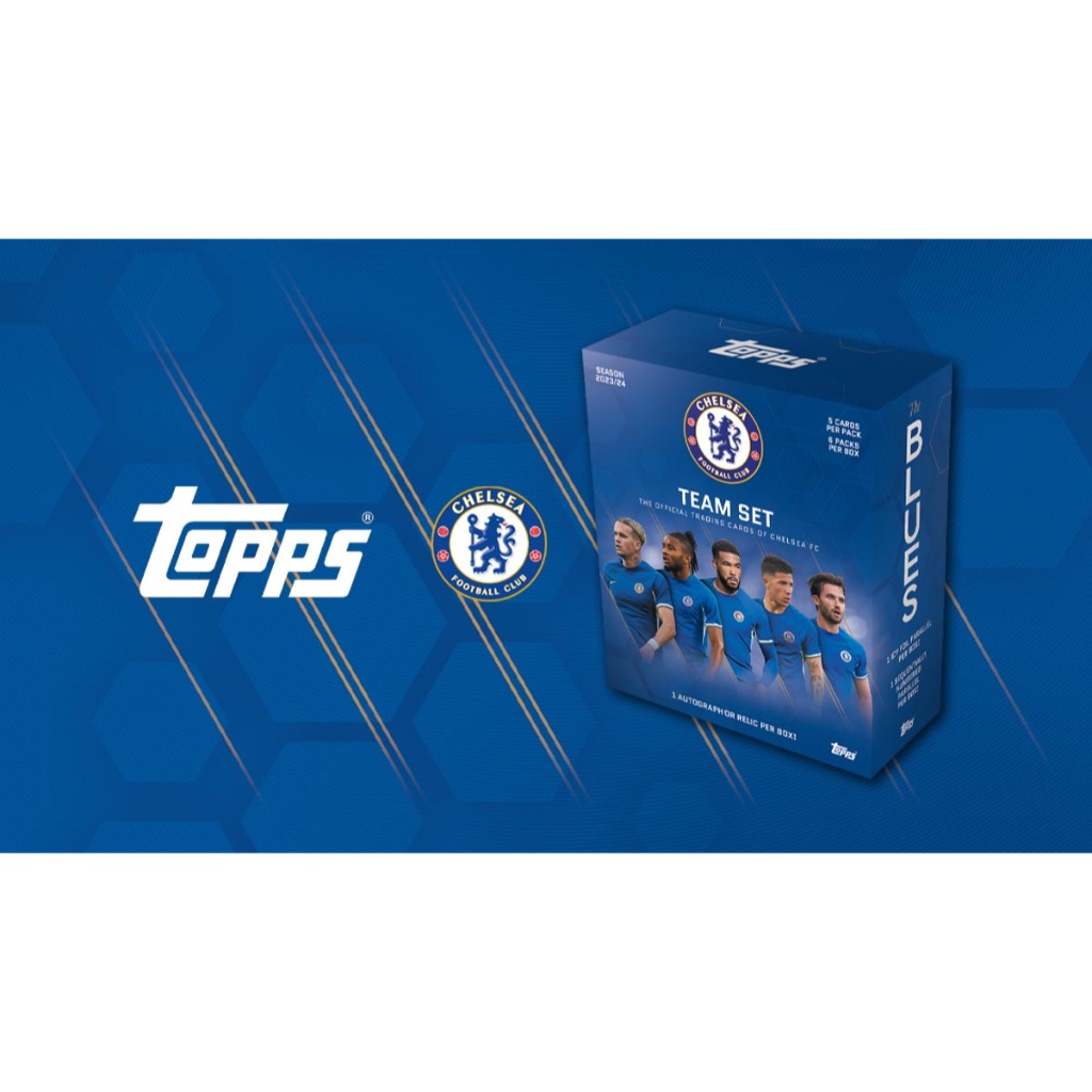 Topps Chelsea FC Season 23/24 Official Team Set | Shopee Singapore