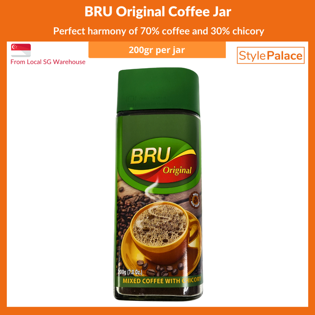 [SG Stock] 200g BRU Original Coffee Instant Jar | Shopee Singapore