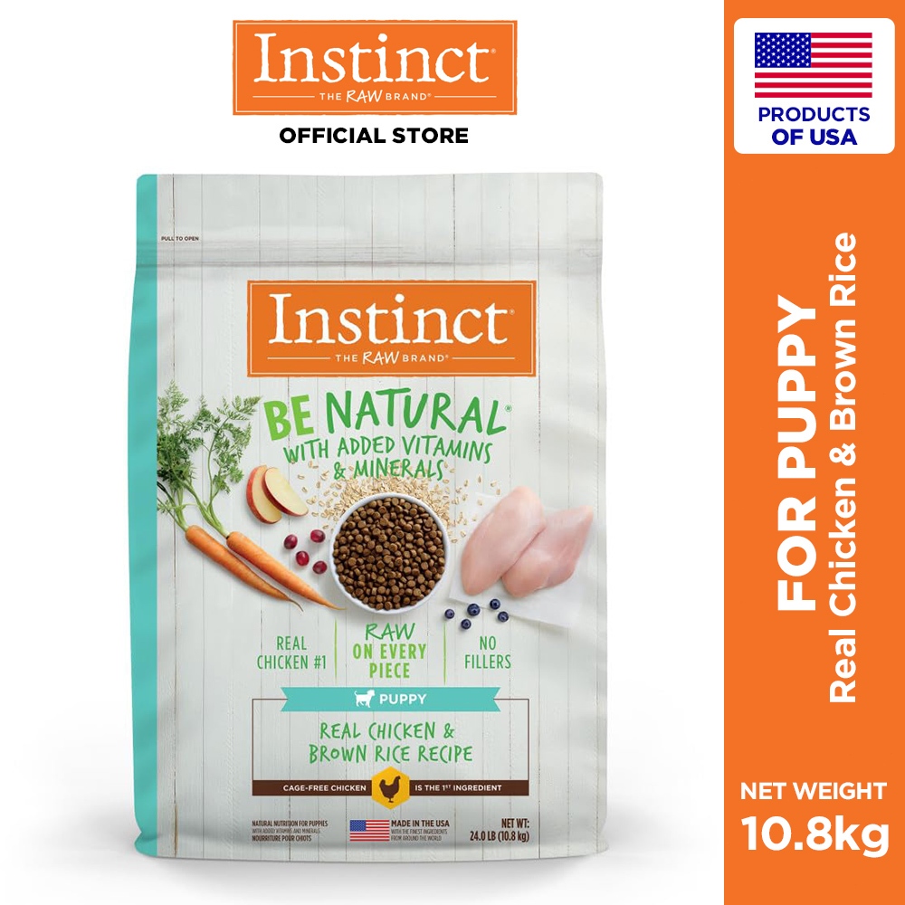 Instinct be natural puppy food store