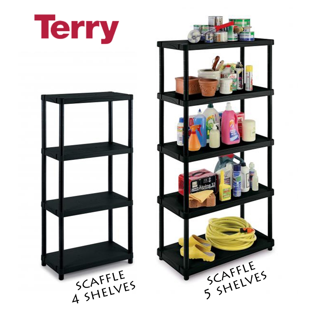 Terry Scaffle Kitchen Living Room Outdoor/Indoor Shelves/Shelf/Shelving ...