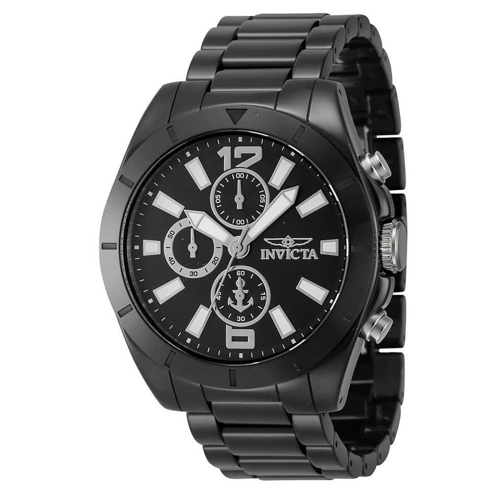 Black invicta sale