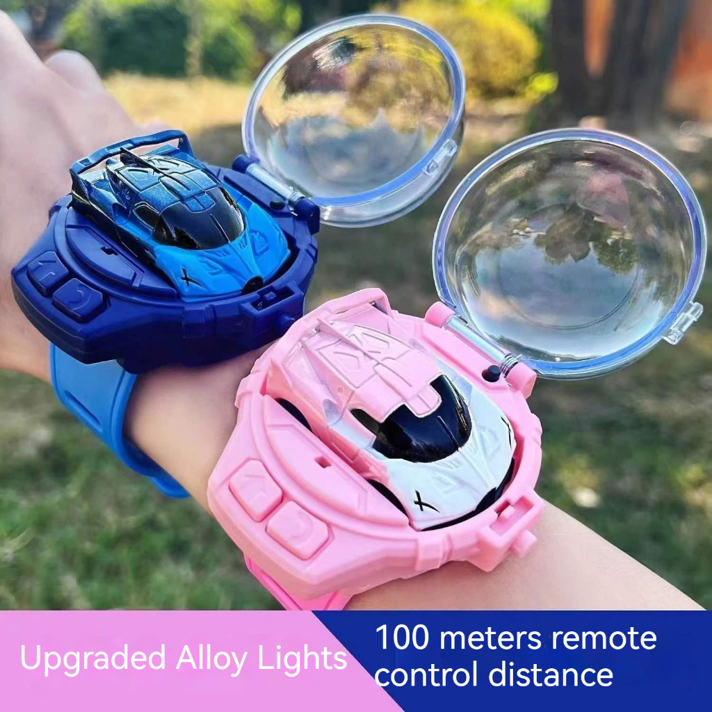 [WeFun] Remote Control Mini Watch Car Toy Rechargeable LED Light Kids ...