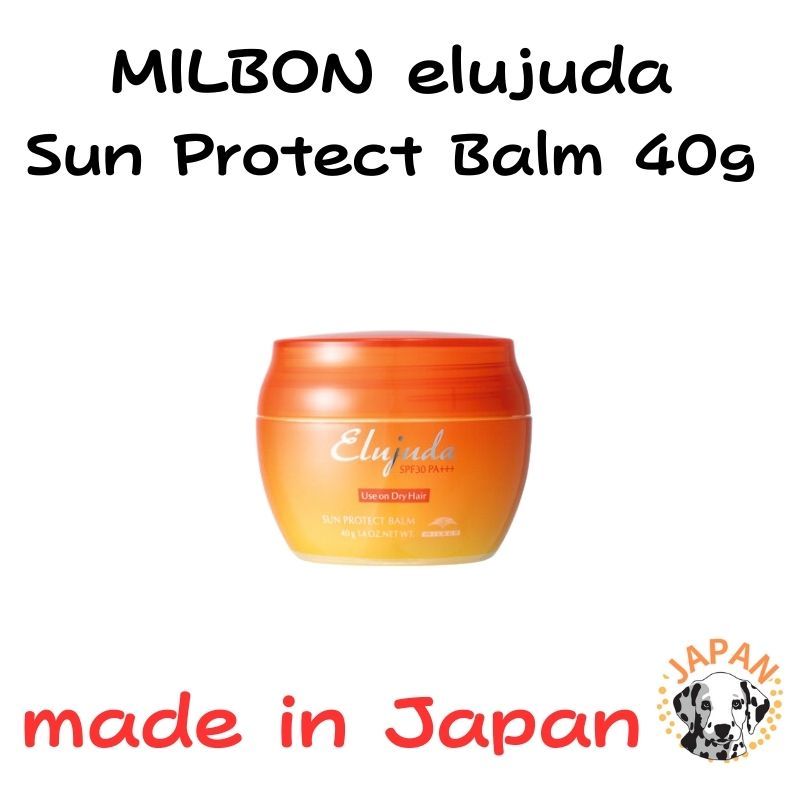 MILBON elujuda Sun Protect【4 types】Serum / Emulsion / Oil Balm SPF30 PA ...