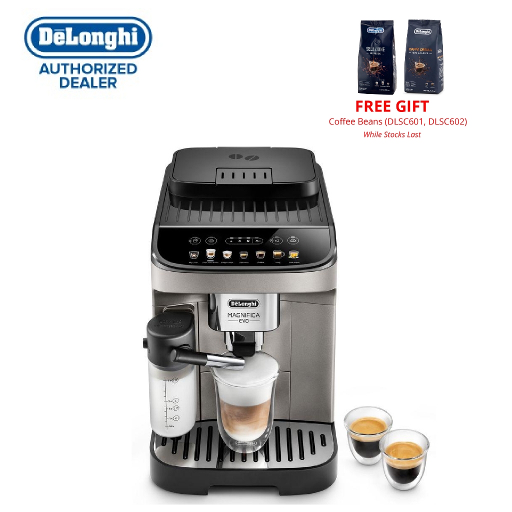 Delonghi Magnifica Evo Fully Automatic Coffee Machine ECAM290.81.TB Shopee Singapore