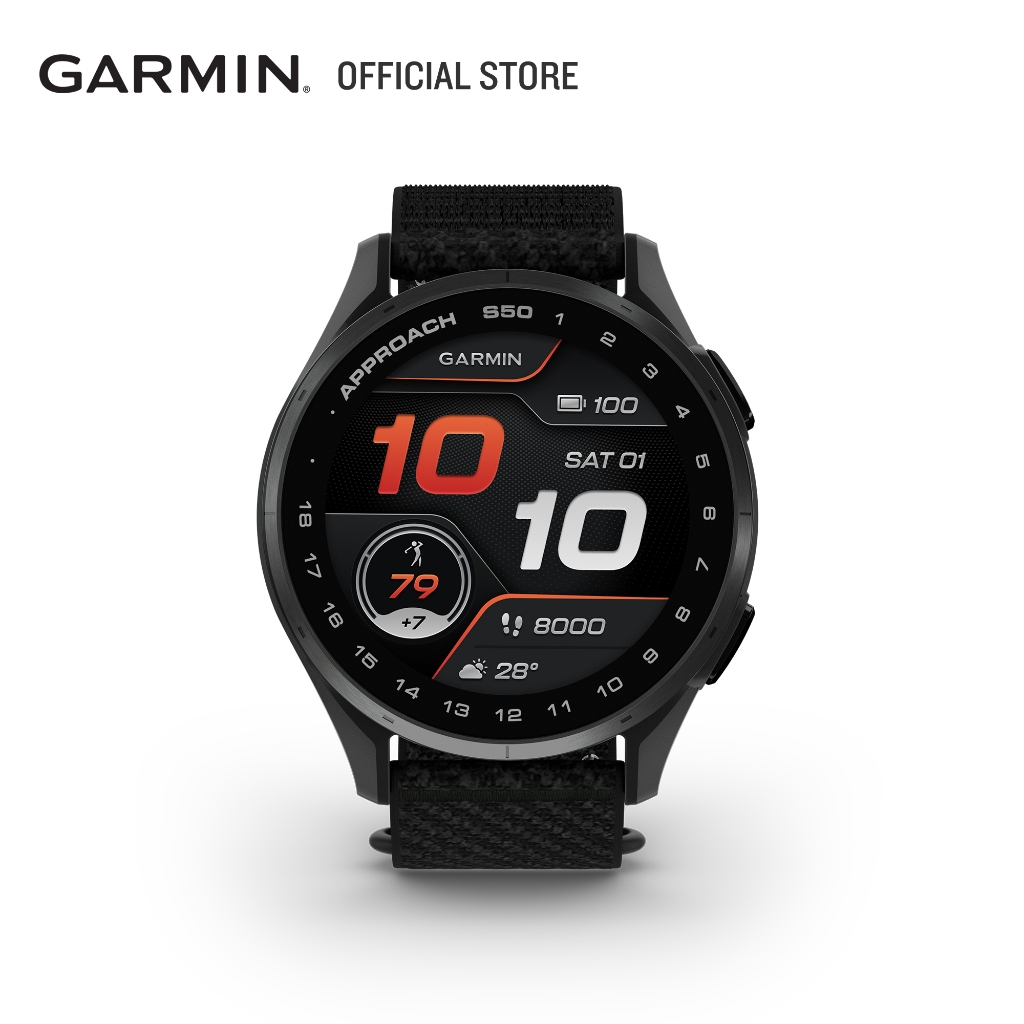 Garmin Approach S50 Advanced GPS Golf Smartwatch | Shopee Singapore