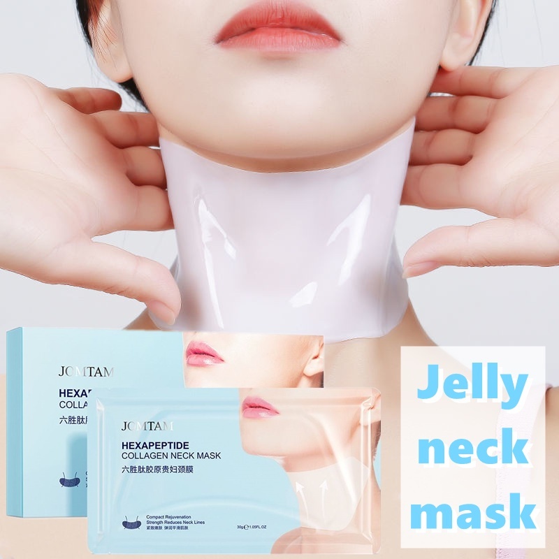 💧30 Pieces!💧 Jomtam Collagen Neck Mask 💧 Fresh Stocks 💧 Hexapeptide ...