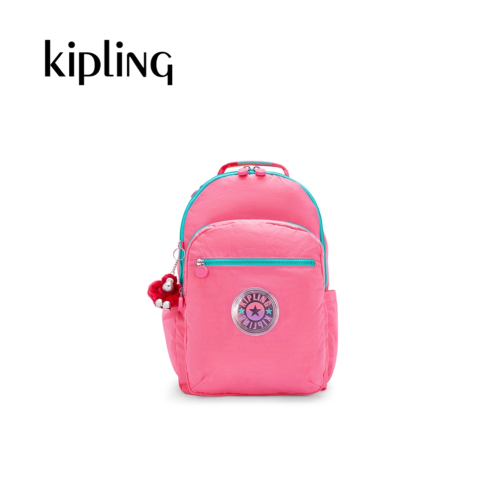White kipling backpack sales