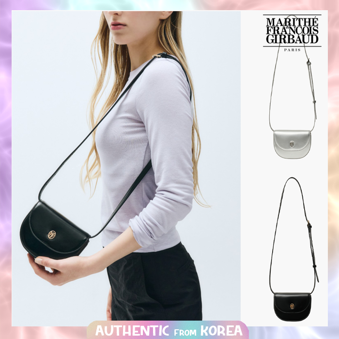 【Marithe + Francois Girbaud】 HALF MOON WALLET BAG Marithe Francois Girbaud 2025 NEW FOR HALF MOON WALLET BAG 2