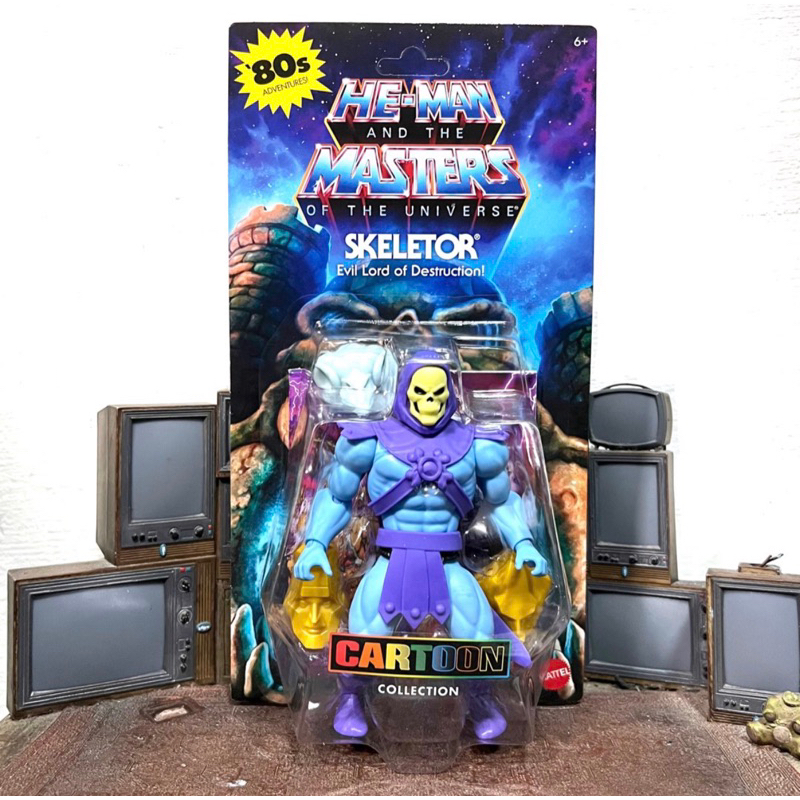 Mattel Masters of the Universe MOTU Origins Wave 16 Skeletor (Filmation Cartoon Collection