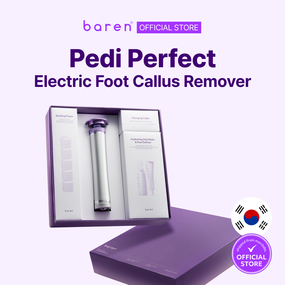 BAREN Pedi Perfect Electric Foot Callus Remover, Professional Pedicure