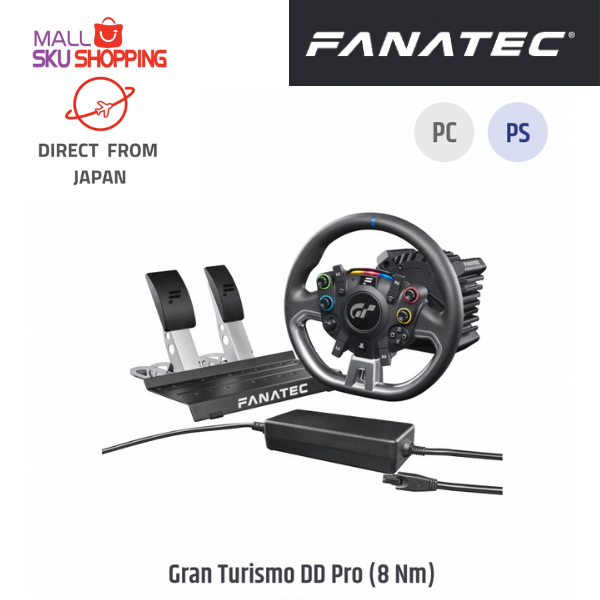 FANATEC Gran Turismo DD Pro (8NM) for PC PS Racing Game Accessories 【Direct from Japan】 Shopee
