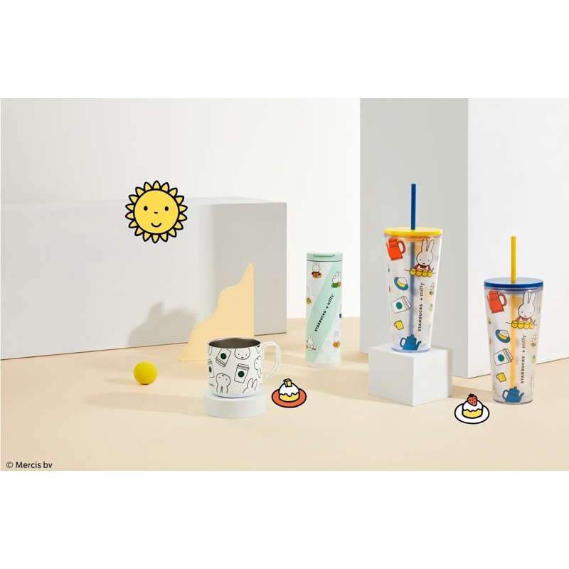 【シンガポール限定】新品Starbucks×Miffy Stainless 水筒 新品】シンガポール Starbucks+Miffyウォーターボトル タンブラー