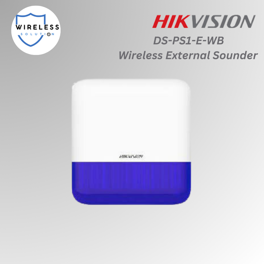 SG LOCAL Hikvision AX PRO Alarm System DS-PS1-E-WB Wireless External ...