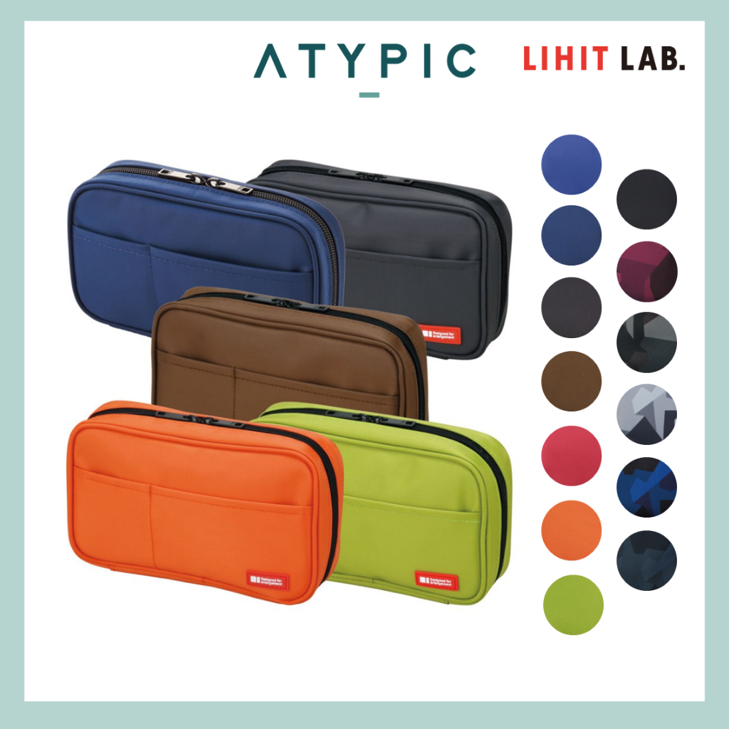 Lihit Lab Pencil Case [Book Type] Standard Size Shopee Singapore