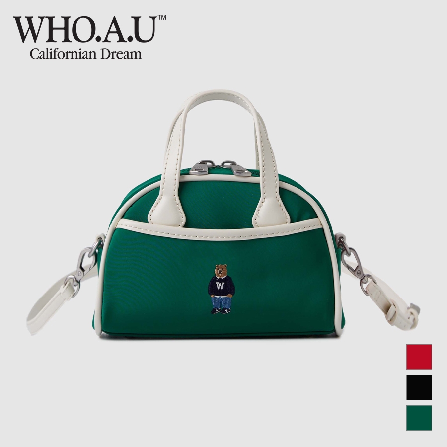 【WHO.A.U】Steve Nylon Mini Cross Bag WHO.A.U】Steve Nylon Mini Cross Bag (WHO.A.U/ショルダー