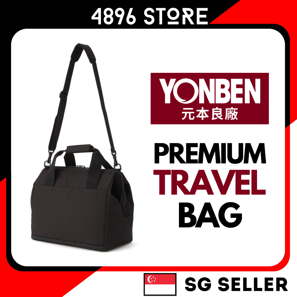 PREMIUM YONBEN Casual Polyester AntiSpillage Boston Travel Waterproof
