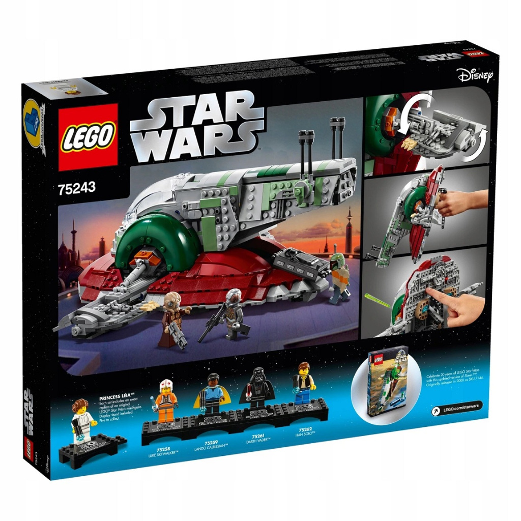 Lego 75243 Star Wars Slave 1 20th Anniversary Edition Rare edition ...