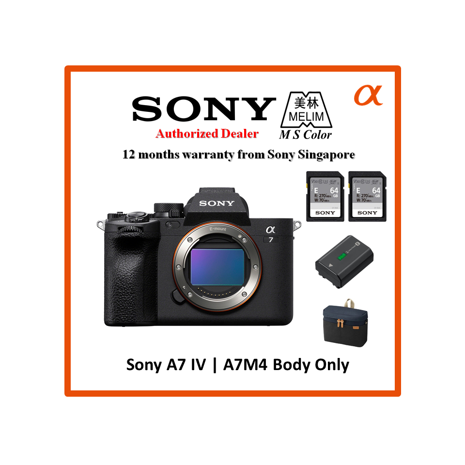 Sony Alpha A7 IV Full Frame Mirrorless Camera Shopee Singapore