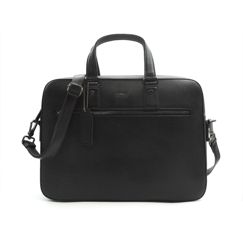Picard Windsor Men's Leather Briefcase (Black) Shopee Singapore