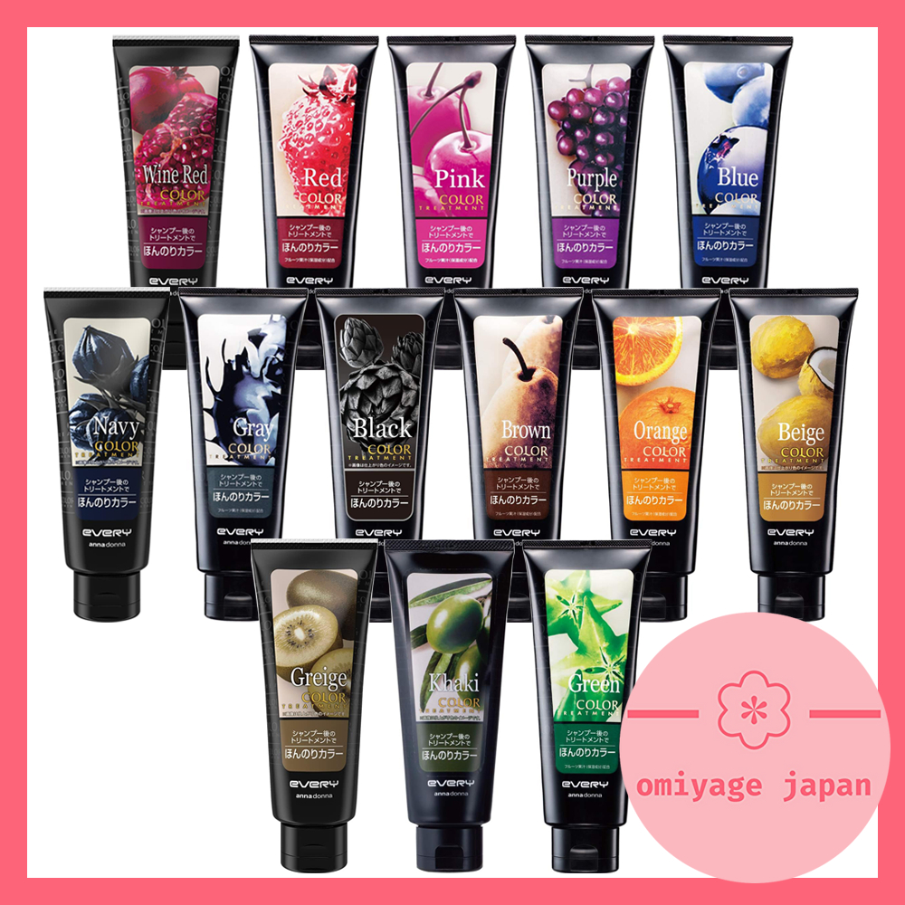 EVERY ANNA Donna Color Treatment Hair Color Hair Dye 160g 14 color ...