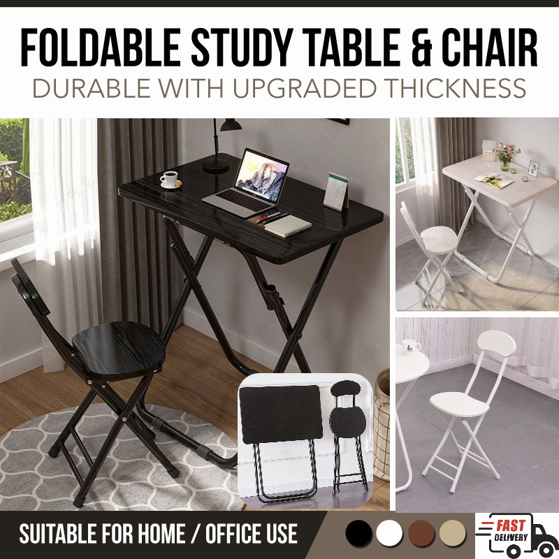 Folding computer desk Folding Table Laptop Desk Foldable Study Table ...
