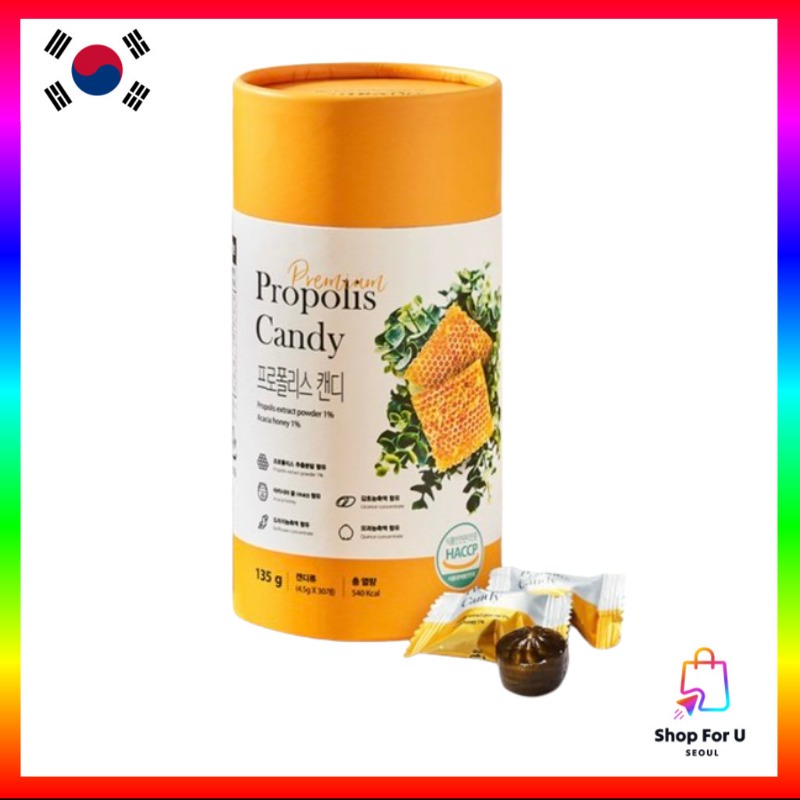 [NUTRA-LIFE] Propolis Candy 135g Acacia Honey Balloon flower Licorice ...